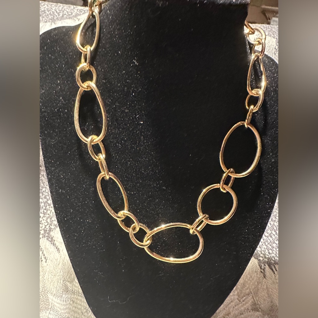 Joan Rivers Vintage Chain Link Adjustable Necklace 28$